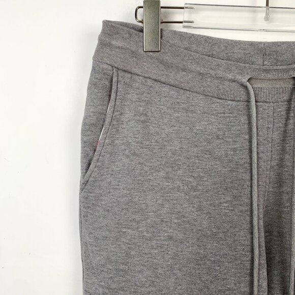 THOM BROWNE New York Gray Cotton Jogger Sweatpants With Four Bar Stripe Detail M - Picture 6 of 7